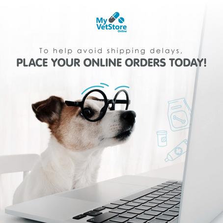 My Vet Store Online — place your online orders today